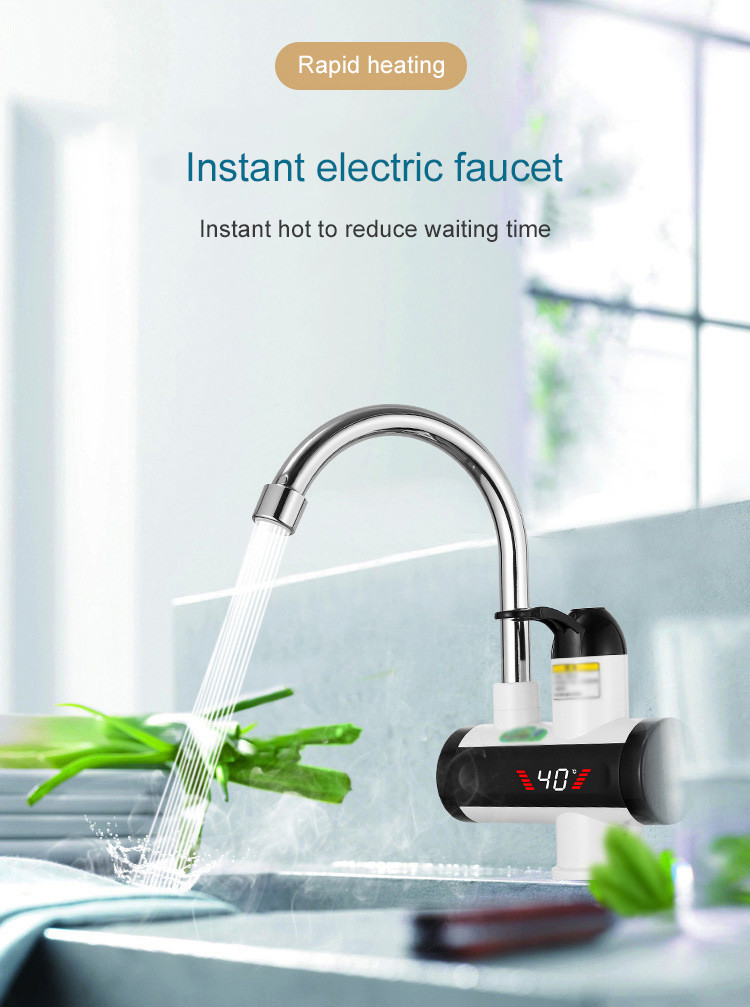 Multifunction Instant Hot And Cold Water Faucet 50HZ kitchen use