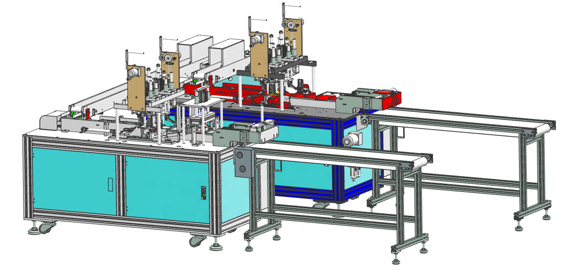 Automatic Non Woven Disposable Mask Making Machine