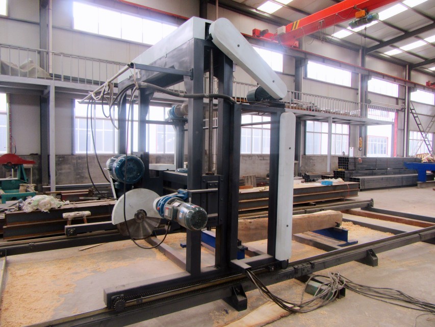 Competitive Two Blades Wood Mill Twin-axis Circular Saw Machine for Squares&Flooring Processing