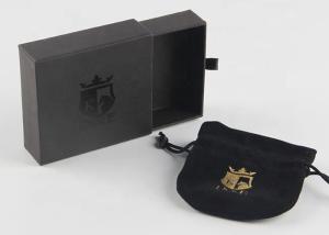 Quality Black Color Luxury Gift Packaging Boxes Reusable Cutsomized Logo For Bracelet wholesale