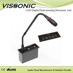 Quality Embedded Microphone Chairman Unit / Conference Microphone System wholesale