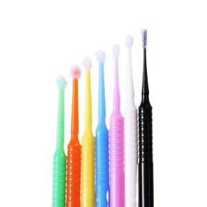 Quality False Eyelashes Cotton Micro Tip Swabs Disposable Dental Micro Brush Applicator wholesale