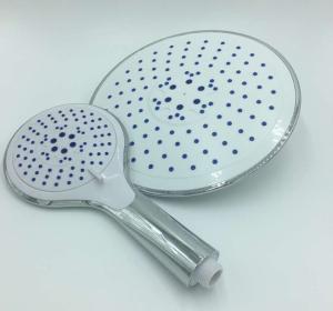 Quality ABS material chrome plating shower head handheld shower set overhead shower rain shower set bathroom accessories wholesale
