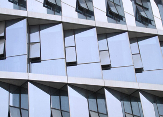 Sun Shading Type IGU Insulated Glass Unit , Energy Saving Glass Thickness Customized