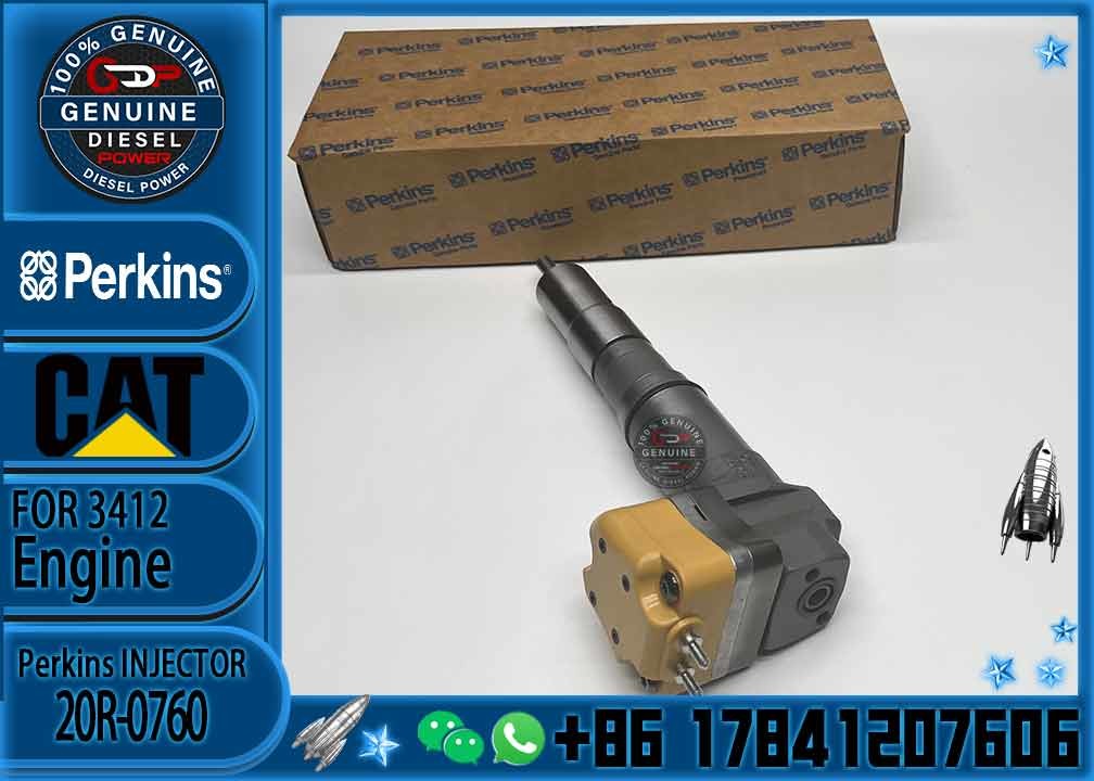 3412 3412E engine parts Fuel injector 179-6020 20R0760 1796020 20R-0760 for 631G 637G 769D 771D D9R