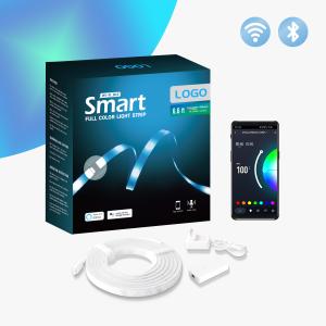 Quality 20W Extendable Led Strip Lights Smart Full Color 2m 10m wholesale