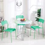 Round Glass Top Dining Room Table