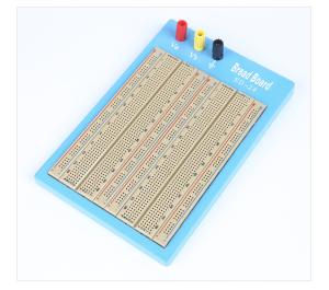 Quality Brown Solderless Circuit Board , Circuit Bread Board With Blue Plate wholesale