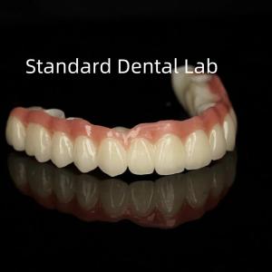 Quality Esthetic Monolithic Porcelain Zirconia Crown Full Arch Translucency wholesale