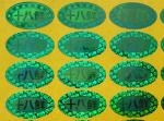 OEM Laser Anti Counterfeiting Label Printing Security Hologram Stickers
