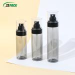 Sealing Type Pump Sprayer Bottle 30ml-80ML Transparent PET Bottle With Fog Spray