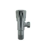 Plated SS Angle Cock Valve Toilet Wall Mounted Shower Valve