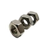 JIS ISO Metal Hex Nut Cold Galvanized Colored Plating M5 M6x0.75