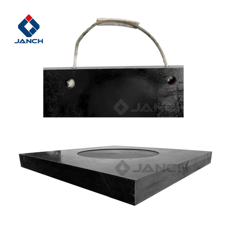 UHMWPE Polyethylene Crane Outrigger Pads Concrete Pump RV Jack Foot Pad​ for Putzmeister Sany Zoomlion