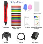 Easthreed Interesting Diy 3D Printing Pen 160 - 220 ℃ Temperature Simple