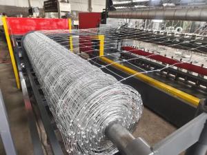 Quality Cnc Height 2.4m Fixed Knot Fence Machine Motor 44kw Livestock wholesale