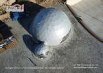 Geodesic Dome Shaped Tents Connected With Small One For Entrance / Restaurant