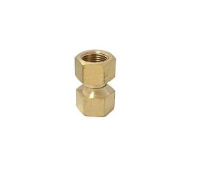 Quality 1/2 Inch Brass Swivel Hose Connector Flare Fittings For Copper Pipe wholesale