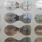 Anti Counterfeit Premium Wine Label UV Embossed Waterproof Security Label