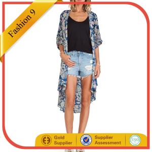 Quality lONG PRINTED KIMONO wholesale