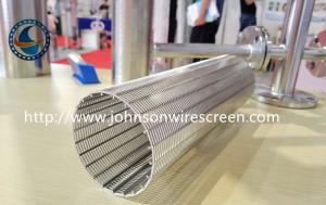 Quality Continuous Slot Wedge Wire Screen Cylinders For Screw Press wholesale
