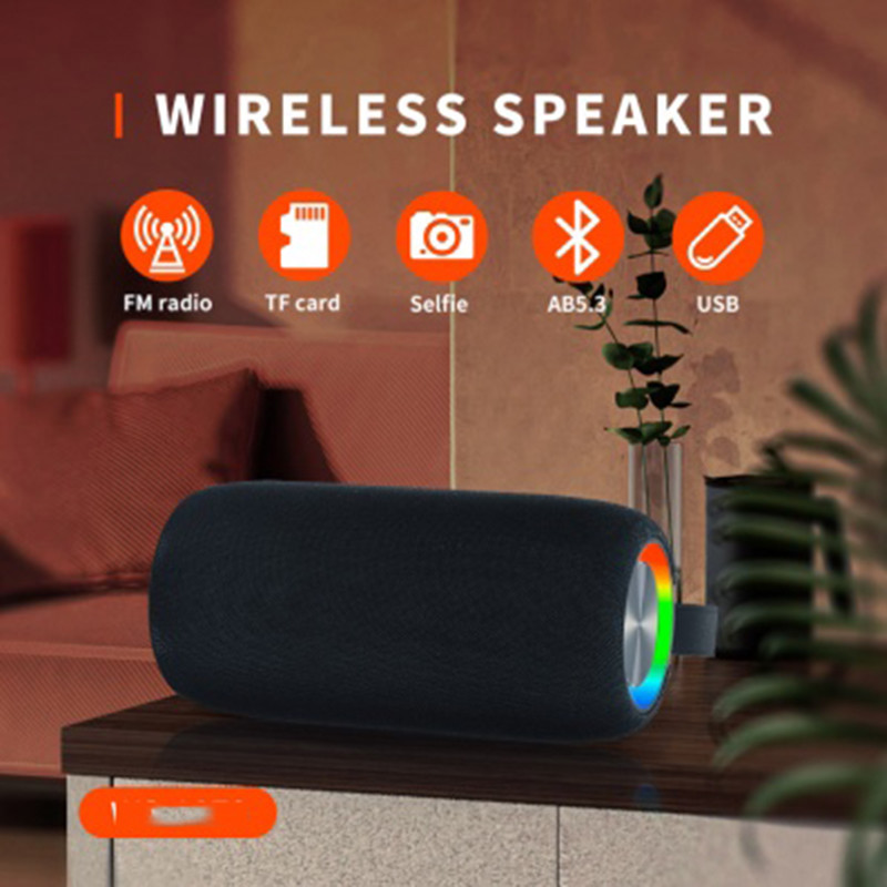 ABS 500mah Portable Smart Speaker Wireless Wifi Speaker With Bluetooth Playback