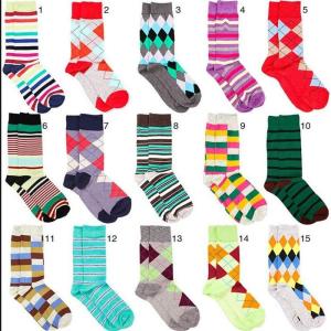 Quality Delicate hot selling wholesale colorful supersoft OTC cotton long dress socks for unisex wholesale