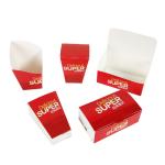 Paperboard Food Package French Fries Boxes Takeaway Disposable Containers