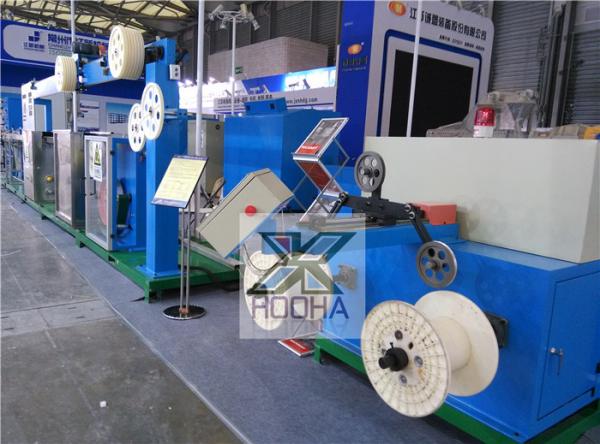 Outdoor Fiber Optic Wire Extruder Machine 12 Months Warranty oversea installatio