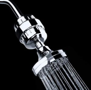 Faucet Mounted High Output Shower Head Water Filter For Bathtub