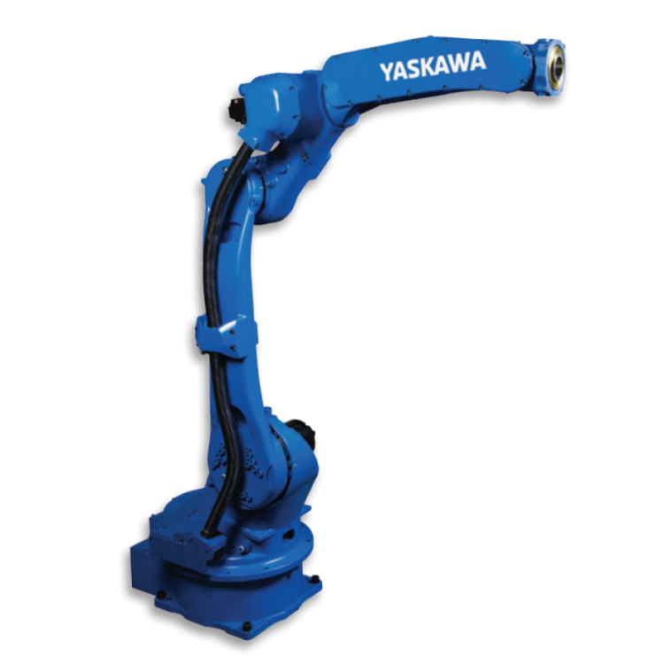 Yaskawa 6 Axis Welding Robot Arm MOTOMAN GP25 With CNGBS Positioner For Factory As Laser Welding Machine
