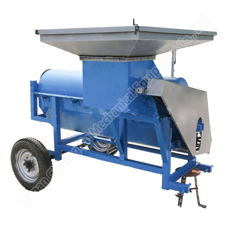 Large Capacity 18KW Seeds Remove Pumpkin Seed Extract Powder And Harvester Machine