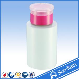 Quality Plastic Empty nail polish remover pump dispenser bottle for cosmetic packaging wholesale
