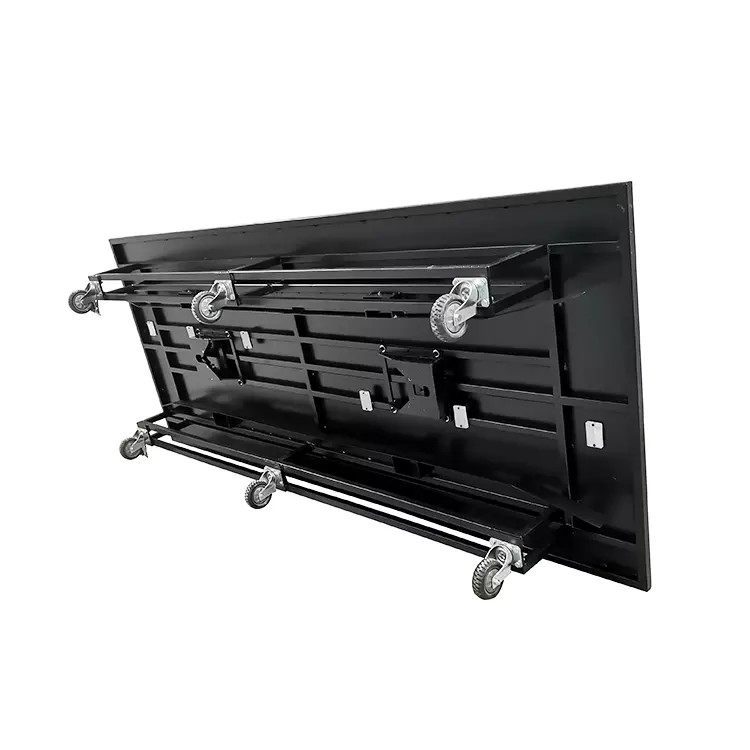 Lurking Type AGV Spare Parts Warehouse Shelf Racks With 6 wheels