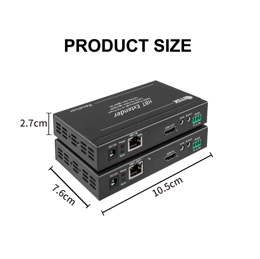 70M 40M HDMI Hdbaset Extender POE 4K30Hz 1080P HDCP 2.2 HDMI Signal Extender