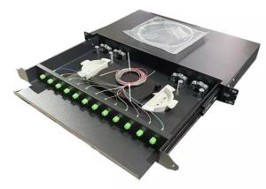 Quality ODF Fiber Optic Distribution Unit Box Fc Drawing Type 19inch wholesale