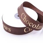 Wholesale Grosgrain Character Ribbon Custom Print Logo