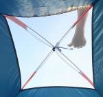 3 to 4 Person Economy Single Layer Camping Tent with One Door(HT6052)