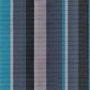 Quality Coated Polyester Stripe Woven Vinyl Outdoor Rugs Pressure Resistant Width 2.0m wholesale