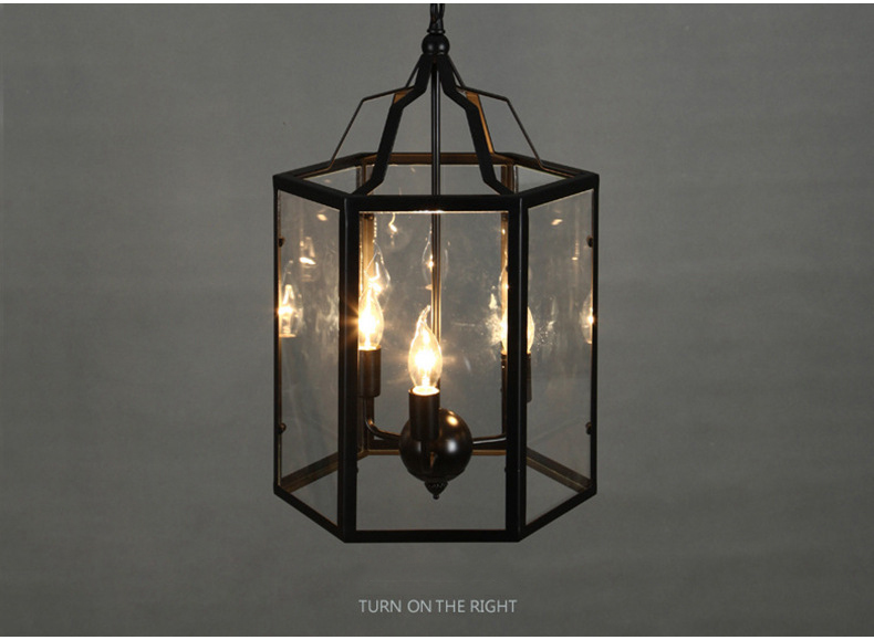 Vintage Led Candle Chandelier Black Candlesticks Bird Cages Living Rroom Loft Black Chandelier(WH-CI-125)