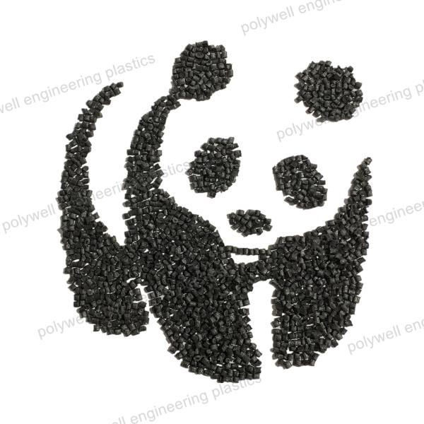 Black Nylon 66 High Toughness Polyamide Nylon 66 Modified Engineered Plastic