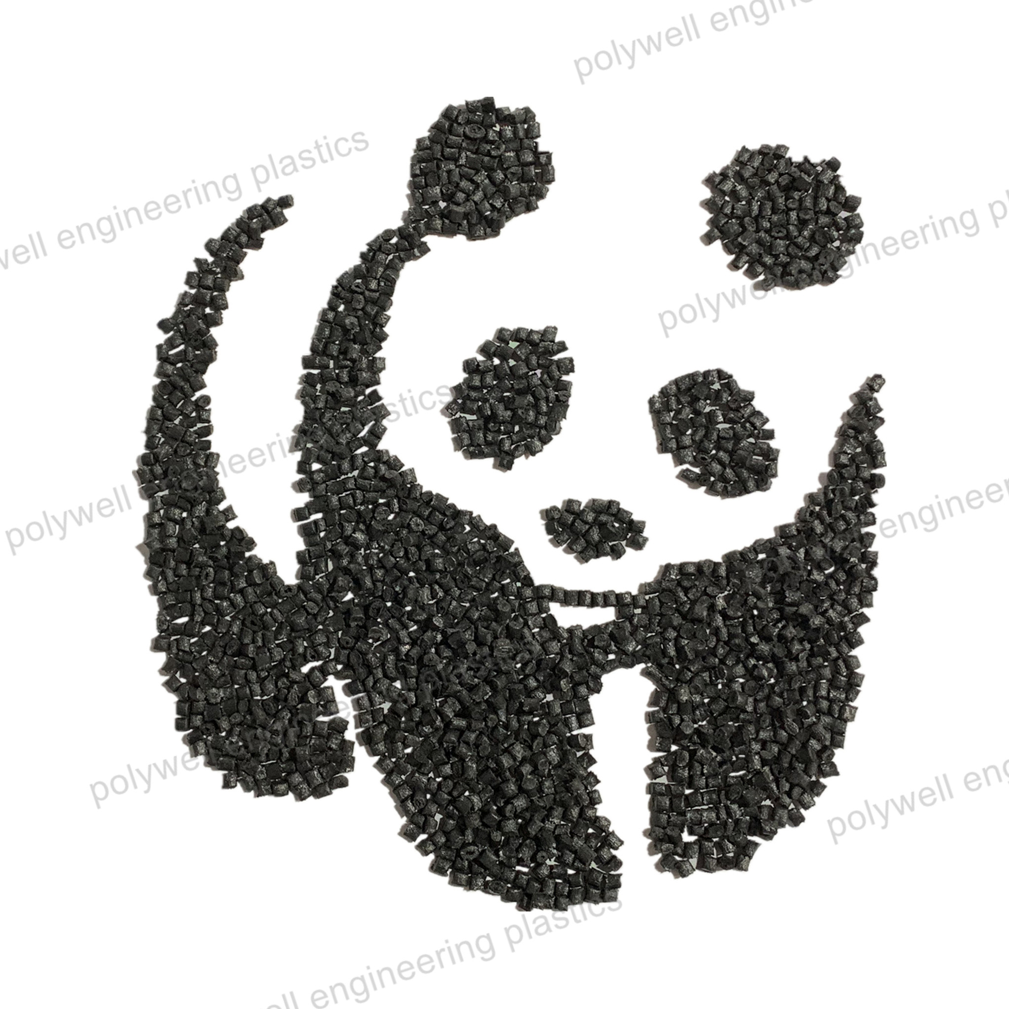 Customized Shape Polyamide Nylon 66 GF25 Super Toughened Pellets 25% Fiberglass Content