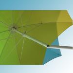 Palm Tree Windproof Beach Umbrella Sun Protection Oxford Polyester Fabric
