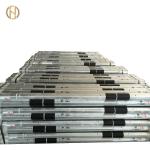 Green Yellow Red Light Pole 3M 6M Hot Dip Galvanization / Powder Coating Surface