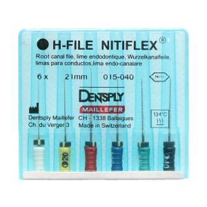 Quality High Efficiency H File Endo , 21mm 25mm 28mm 31mm Length Nitiflex Files wholesale