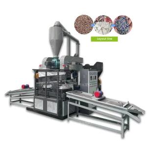 Quality Recycle Rigid or Flexible Electric Cables with 3000KG Weight Cable Recycling Machines wholesale