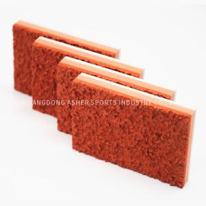 Quality Drainage School Running Track Field , EN 14877 Certified Recycled Rubber Track wholesale