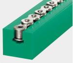 Low Friction 0.93g/Cm 100mm Length Conveyor Guide Rail