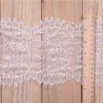 15 cm *3 yards Underwear Lace Border Eyelash lace edge with ivory black color in