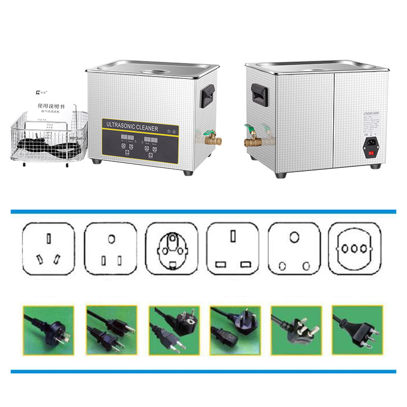 240W Power Digital Ultrasonic Cleaner For Printer Inkjet Heads